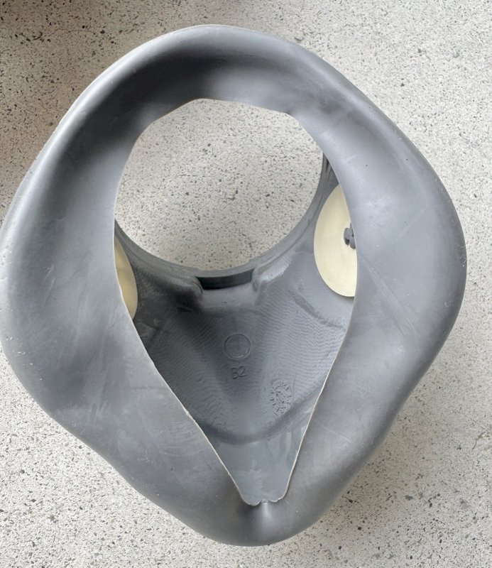 画像5: 米軍放出品 3M Reusable Full Face Mask Respirator Small 6700 (5)