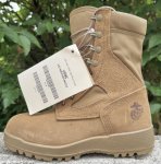 画像4: 米軍実物 McRae FootWear  USMC ジャングル デザート ブーツ 7.5W (4)