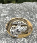 画像1: 米軍放出品 US MARINE ネクタイピン (1)