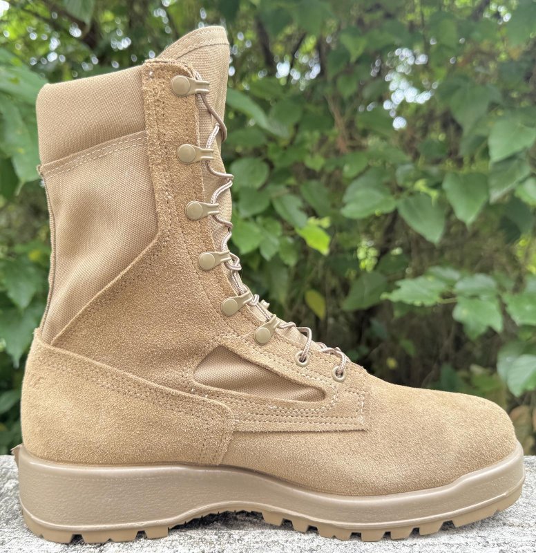画像6: 米海兵隊実物 Belleville デザートマーパット コンバットブーツ 10.5 W 300ST (6)