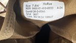 画像8: 米軍実物 McRae FootWear  USMC ジャングル デザート ブーツ 7.5W (8)