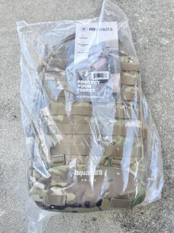 画像20: 米軍放出品 Aquamira Guardian Tactical   ハイドレーション バックパック システム RIG 1000 (20)