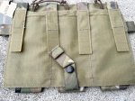 画像4: 米軍実物 CRYE PRECISION  Detachable Flap  M4 Flat デタッチャブル フラップ  M4  3連 (4)