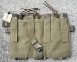 画像3: 米軍実物 CRYE PRECISION  Detachable Flap  M4 Flat デタッチャブル フラップ  M4  3連 (3)
