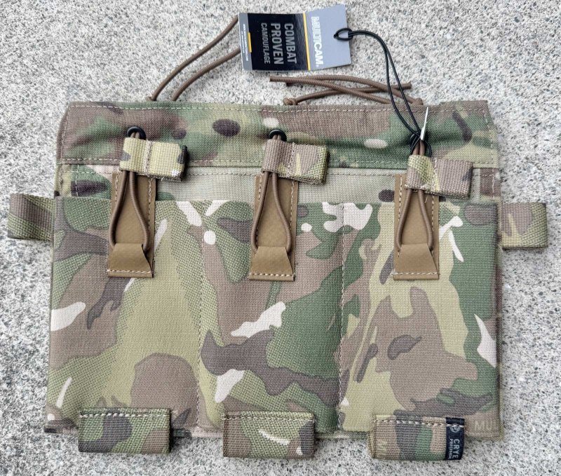 画像1: 米軍実物 CRYE PRECISION  Detachable Flap  M4 Flat デタッチャブル フラップ  M4  3連 (1)