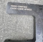 画像12: 米軍実物 MK19 40mm アジャスタブル リアサイト ブラケット (12)