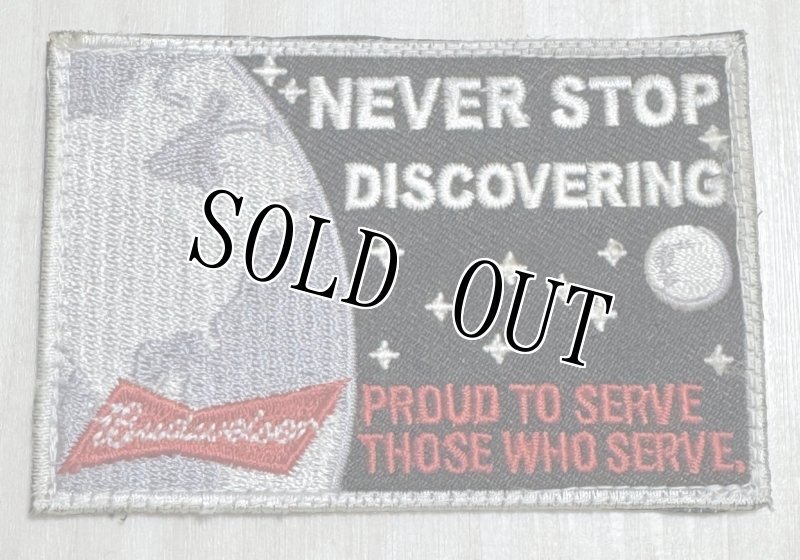 画像1: 米軍放出品 Budweiser 'Proud to Serve ベルクロ付き (1)