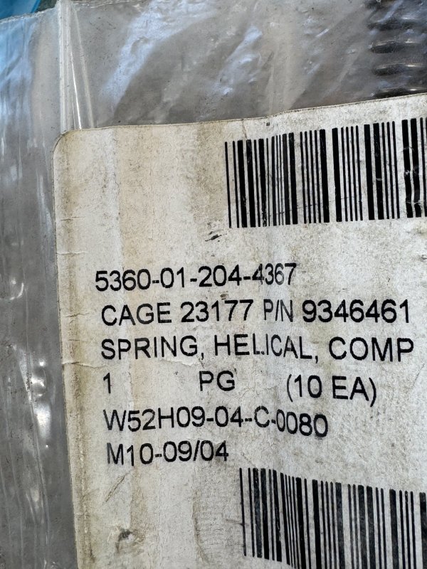 画像3: 米軍実物 Beretta 92 hammer spring USGI ハンマースプリング 2個 (3)