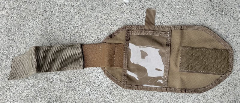 画像5: 海兵隊放出品  タクティカル ID アームホルダー コヨーテ (5)
