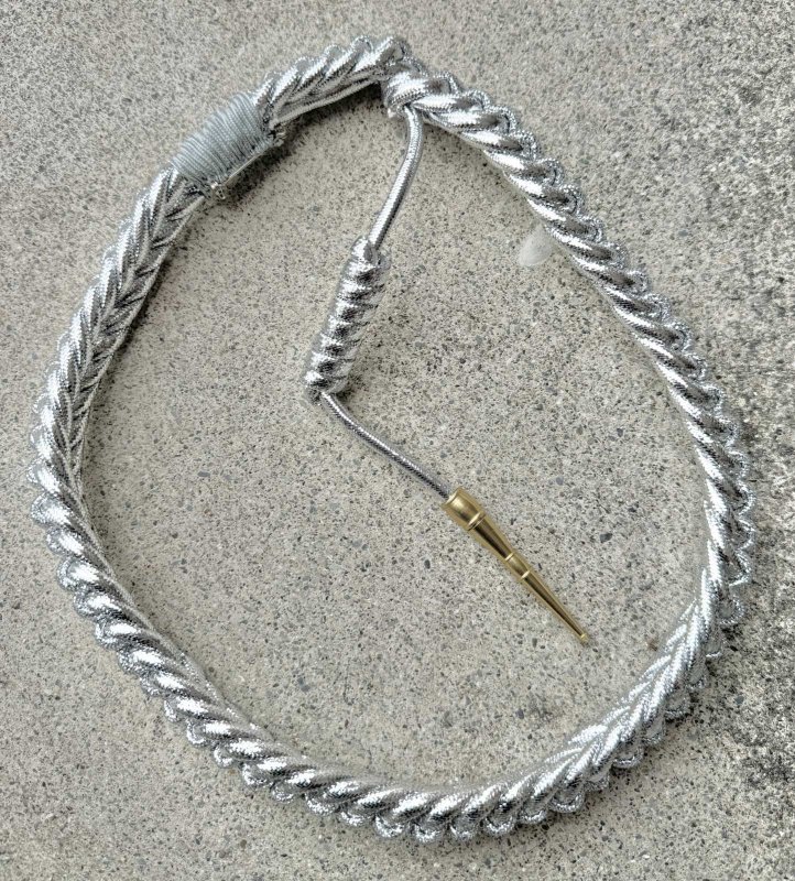 画像1: 米軍実物 US AIR FORCE HONOR GUARD SHOULDER CORD (1)