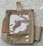 画像1: 海兵隊放出品  タクティカル ID アームホルダー コヨーテ (1)