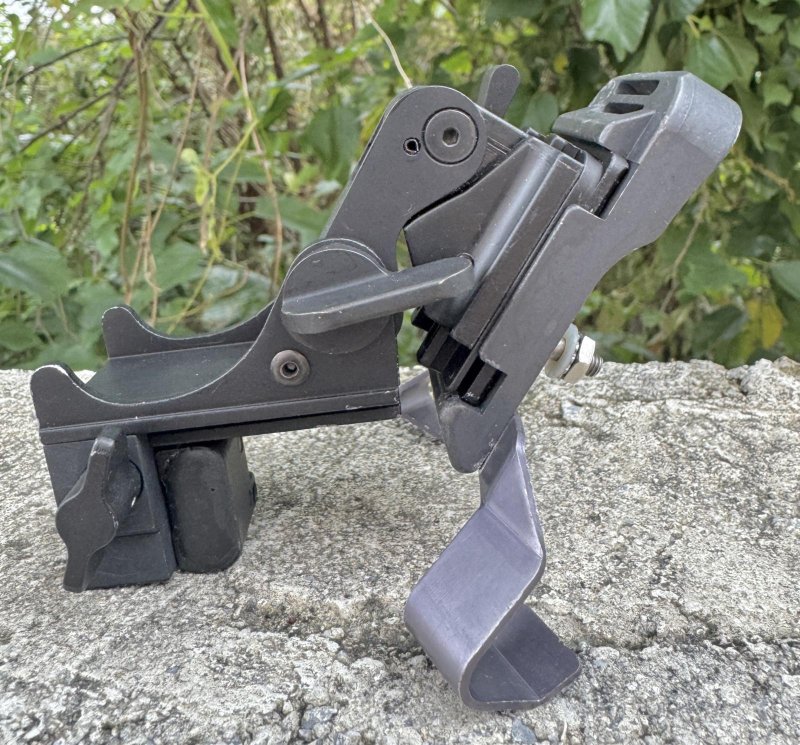 画像6: 米軍実物  NVG HELMET MOUNT TITANIUM RHNO II    NOROTOS マウントセット (6)