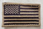 画像1: 米軍放出品 アメリカ国旗　星条旗　ワッペン　TAN (1)