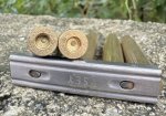 画像5: 米軍実物 7.62mm 空薬莢5連 薬莢 クリップ セット 使用済み 安全品 (5)
