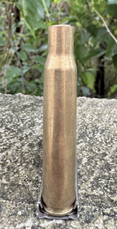 画像2: 米軍実物 7.62mm 空薬莢5連 薬莢 クリップ セット 使用済み 安全品 (2)