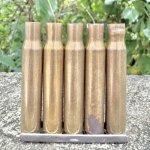 画像3: 米軍実物 7.62mm 空薬莢5連 薬莢 クリップ セット 使用済み 安全品 (3)