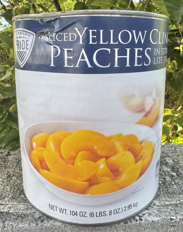 画像1: 米軍実物 OhSix Logistics  Superior Pride（Sliced Yellow Peaches）   グループ レーション (1)