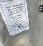 画像6: 米軍実物 海兵隊 ミリタリー トレンチコート 　36 S (6)