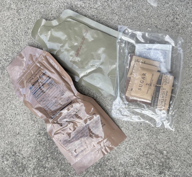 画像5: 米軍実物【SOPAKCO】MREレーション/戦闘食 MENU-12 ポーチ 2024年2月検 (5)