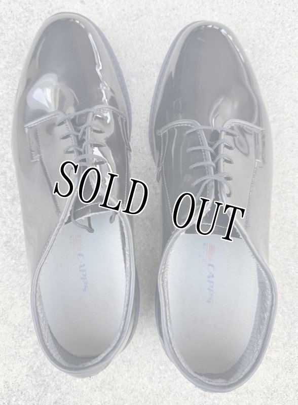 画像7: 米軍実物 CAPPS Enamel Service Shoes エナメル サービス シューズ (7)