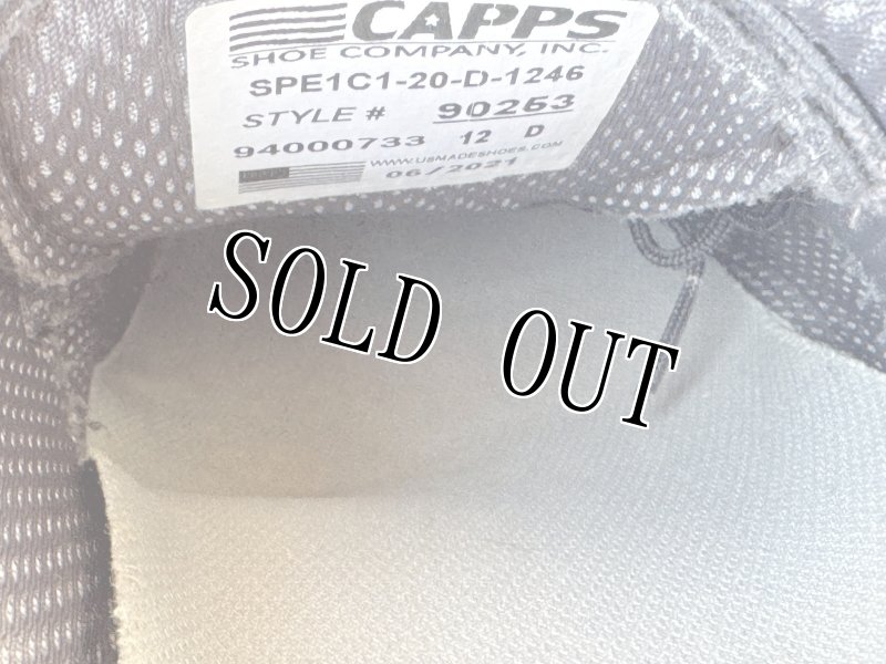 画像12: 米軍実物 CAPPS Enamel Service Shoes エナメル サービス シューズ (12)