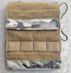 画像1: 米軍実物 EAGLE ユーティリティフラットポーチ スモール FR Molle Multicam Aircrew マルチカム  (1)