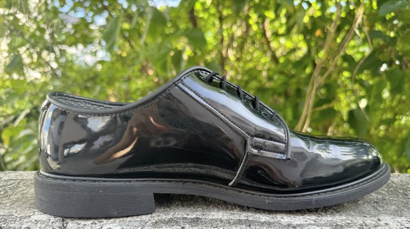画像5: 米軍実物 CAPPS Enamel Service Shoes エナメル サービス シューズ (5)