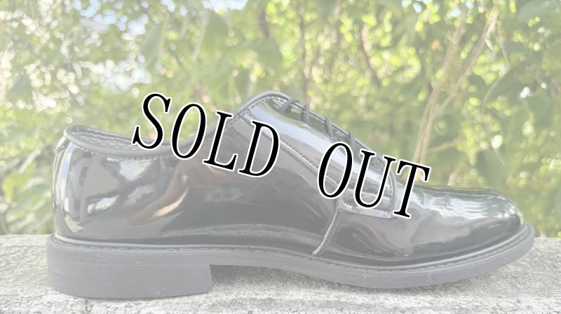 画像5: 米軍実物 CAPPS Enamel Service Shoes エナメル サービス シューズ (5)