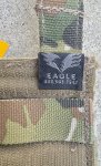 画像8: 米軍実物 EAGLE ユーティリティフラットポーチ スモール FR Molle Multicam Aircrew マルチカム  (8)