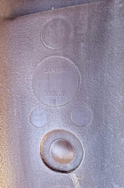 画像12: 米軍実物 CAMBRO キャンブロ ウォータージャグ (12)