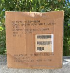 画像9: 米軍実物 ミリタリー テレフォン コム ワイヤー スプール DR8B WD1A 0.5キロメートル ウィズ RL39 スプール ホルダー アンド ストラップ (9)