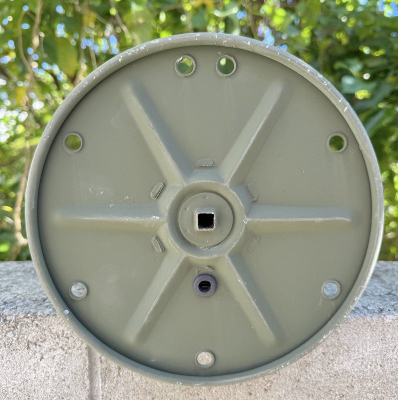 画像5: 米軍実物 ミリタリー テレフォン コム ワイヤー スプール DR8B WD1A 0.5キロメートル ウィズ RL39 スプール ホルダー アンド ストラップ (5)