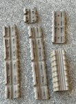 画像2: 米軍実物 MANTA DEFENSE製 レールカバーセット M27 IAR USMC (2)