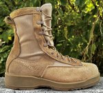 画像4: 米軍実物 Belleville デザート ブーツ  スティール・トゥ 330 DES ST　9.5 R (4)