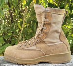 画像2: 米軍実物 Belleville デザート ブーツ  スティール・トゥ 330 DES ST　9.5 R (2)