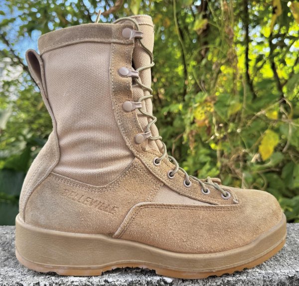 米軍実物 Belleville デザート ブーツ スティール・トゥ 330 DES ST