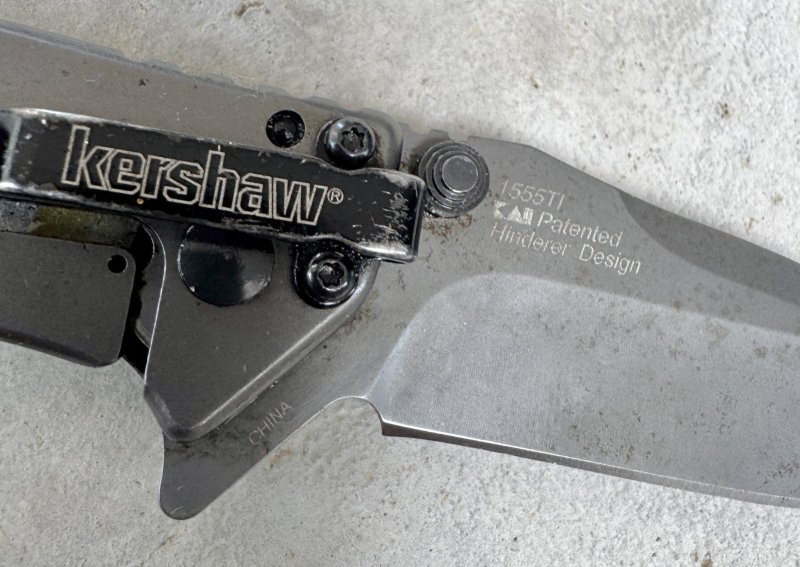 画像7: 米軍放出品 KERSHA CRYO 1555Ti カーショウ フォールディングナイフ  (7)