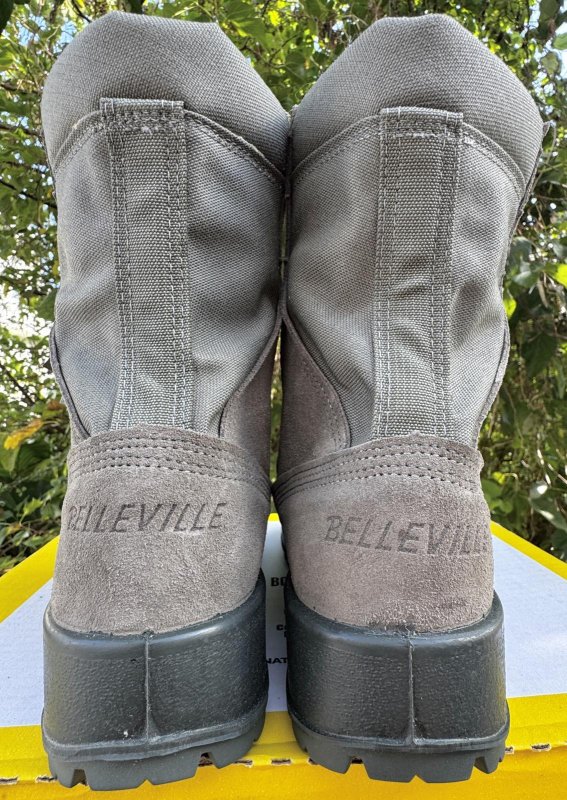 画像3: 米軍実物　Billeville ABU 600 ST ブーツ  7 R (3)