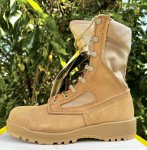 画像2: 米軍実物　Billeville　デザートマーパット　ブーツ　10.5 R (2)