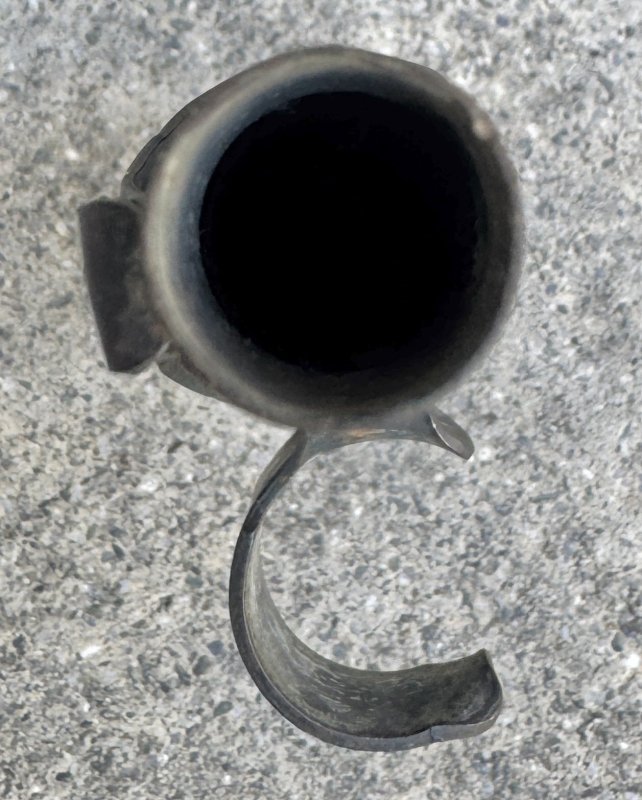 画像6: 米軍実物 12.7mm弾 空薬莢 ベルトリンク セット 1発 使用済み 安全品 (6)