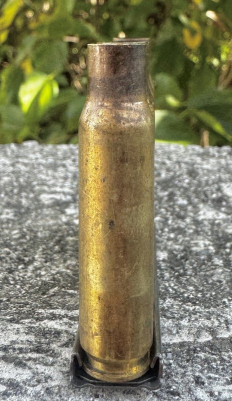 画像4: 米軍実物 7.62mm 空薬莢5連 薬莢 クリップ セット 使用済み 安全品 (4)