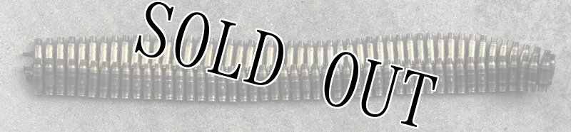 画像1: 米軍実物 7.62mm 100連発 ベルトリンク セット 空薬莢 ⑵ (1)
