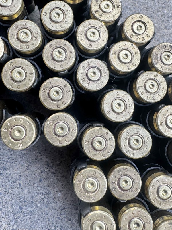画像3: 米軍実物 7.62mm 100連発 ベルトリンク セット 空薬莢 ⑵ (3)