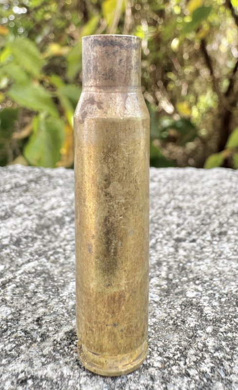 画像1: 米軍実物 7.62MM 空薬莢　1発 (1)