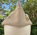 画像2: 米軍実物 NAVY OFFICER CHIEF PETTY OFFICER KHAKI ギャリソン キャップ　 (2)