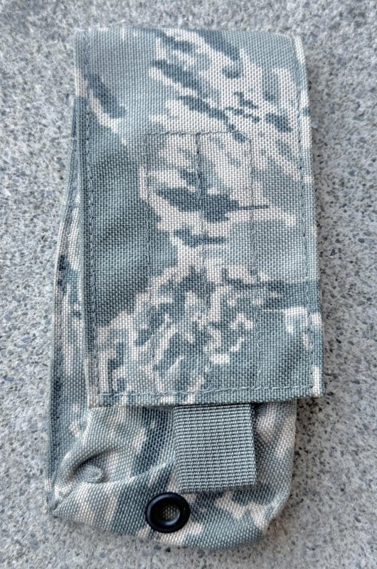 画像1: 米軍実物 USAF ABU DFLCS ケミカルスプレーホルダー ユーティリティポーチ MOLLE DF-LCS (1)