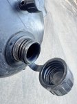 画像7: 米軍実物 WATER タンク　(プラスチック) ブラック　❷ (7)