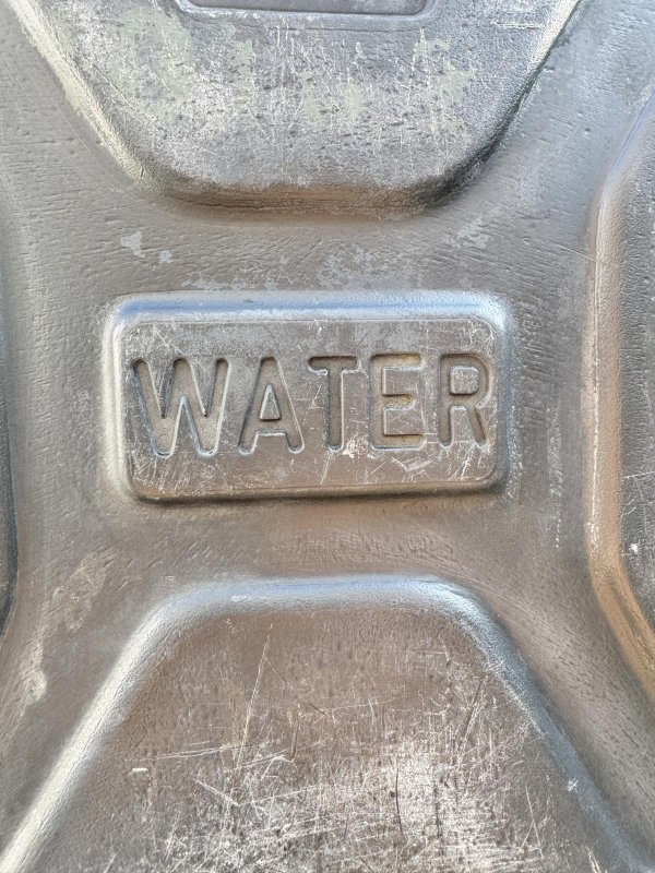 画像11: 米軍実物 WATER タンク　(プラスチック) ブラック　❷ (11)
