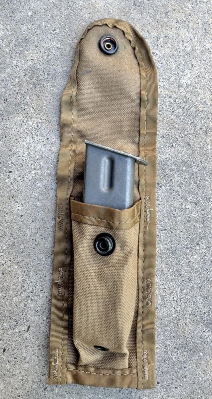画像10: 米軍実物 9mm ベレッタ  マガジン ポーチセット (10)