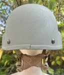 画像4: 米軍実物 ACH 米陸軍 バリスティック ヘルメット LARGE (4)